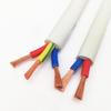Alambre de cobre puro estándar nacional para el hogar 2 núcleos 3 núcleos 4 núcleos blanco RVV cable flexible con funda 1.5 2.5 4 cable cuadrado