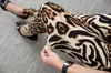Leggings Sexy de Moda para Mujer Ajustados Adelgazantes Gran Elasticidad Estampado Leopardo Pantalones Suaves Talla Grande Explosiones