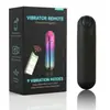 Huevo vibrador en forma de bala recargable por USB con control remoto por aplicación móvil, tapón anal para el autoplacer y masaje de mujeres