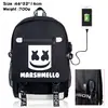DJ Americano Marshmello Mochila Marshmallow Mochila da Moda Mochila de Estudante Bolsa de Viagem ao Ar Livre