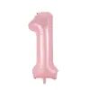 Venta al por mayor estilo INS comercio electrónico transfronterizo 16 pulgadas Exquisitamente empaquetado digital empaque individual de tarjeta de papel globos de papel de aluminio, versión delgada americana
