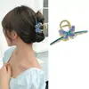 Pinza de Pelo de Mariposa Colorida para Mujer 2026 Nuevo Estilo Pinza de Tiburón Pasador de Metal de Alta Gama Clip de Accesorio para el Cabello para la Parte Posterior de la Cabeza