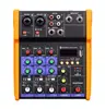 Mezclador Bluetooth profesional pequeño G4, tarjeta de sonido externa, equipo de traje, teléfono móvil, karaoke en vivo, grabación, actuación en escenario