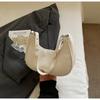 Bolso Pequeño Texturizado de Alta Calidad para Mujer 2025 Nuevo Nicho Versátil Bolso Cruzado Popular Popular de un Solo Hombro Sobaco Tipo Dumpling