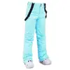 Pantalones de Esquí Impermeables y a Prueba de Viento para Hombres y Mujeres, Snowboard y Esquí, Engrosados y Cálidos, Pantalones Largos Elásticos Desmontables para Exteriores al por Mayor para Hombres