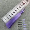 Yixiangfei 8cm Cuerda de Poliéster Anillo de Tracción Borla Pendientes de Poliéster Borla Nudo Chino Enderezado a Alta Temperatura Borla Colgante Venta al por Mayor