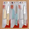 Jinda Japón y Estados Unidos 5188 cuchillo para fruta acero inoxidable cortar manzana dormitorio melón y cuchillo para fruta compacto/color aleatorio envío individual