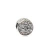 Nuevas Cuentas de Aleación con Incrustaciones de Diamantes de Jiaren, Agujero Grande, Personalizadas DIY, Copo de Nieve de Diamantes Completos, Accesorios para Pulsera de Cuentas, Joyería Hecha a Mano