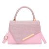 Bolsa Pequena Quadrada Patchwork Fashion 2026 Novo Estilo Versátil Tendência Bolsa de Festa Ombro Único Transversal Bolsa Feminina para o Dia a Dia