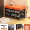 Banqueta para Cambiar Zapatos para Entrada de Casa, Se Puede Usar para Sentarse y Almacenamiento, Zapatero para Recibidor, Sensación de Lujo Ligero de Gama Alta, Banco Largo para Ponerse Zapatos en la Entrada