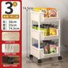 Carrinho Lateral para Mesa de Escritório Estante de Armazenamento Desktop de Escritório Dormitório Estante de Armazenamento Móvel de Chão a Chão para Livros Ilustrados com Rodas