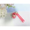 Chaveiro de Brinquedo Urso Morango de Sobremesa em PVC Chaveiro Toy Story Pingente de Bolsa Fofo Boneca Boneca Presente