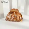 Grampo de Cabelo Wjia Zhang Xiaohui Caml Pariis França Clipe de Volume Super Grande com Múltiplos Pontos de Fixação Aumento Profundo Ampliação Clipe de Tubarão