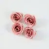 Cabezas de Flores de Rosa Simuladas Tela de Seda Brotes Pequeños Materiales para Manualidades DIY Decoración de Boda Accesorios de Flores de Tela Venta al por Mayor