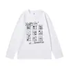Camiseta Interior Base de Algodón Puro Blanco para Mujer 2026 Nueva de Cuello Redondo Holgada Talla Grande Manga Larga para Mujer Top para Usar Solo a Principios de Otoño para Mujer