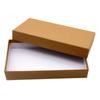 Caja de regalo para cartera de negocios rectangular de papel duro grueso caja de papel especial universal para cartera de cuero