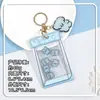 Portatarjetas Transparente Shaker para Hobby Etiqueta de Nombre para Estudiante Tarjeta de Campus Portatarjetas IC En Stock Lanyard para Empleado Funda Protectora para Tarjeta de Identificación de Fábrica