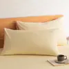 Fronhas de Algodão Puro 2026 Novo Modelo Par de Fronhas 100% Algodão 48cm x 74cm Capa Interna para Almofada de Adulto Doméstica