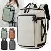 Mochila casual de gran capacidad con múltiples bolsillos, bolsa para portátil para viajes de negocios, bolsa de almacenamiento ligera expandible para viajes de commuting