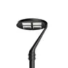 Exportación de cabeza de lámpara de patio transfronteriza, lámpara de calle LED impermeable para paisaje exterior, cabeza de lámpara de poste alto para parques residenciales y villas