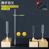 Diapasão de Ressonância 256/512/440Hz Alto-falante de Madeira Aço Ensino Física Instrumento de Experimento Acústico Caixa de Ressonância