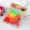 Banda de goma elástica continua de fuerte tirón estilo coreano para el cabello de niños Bolsa grande Joyería de 1 yuan Suministros al por mayor