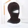 Gorro de lana de invierno con ala para proteger las orejas para hombres de mediana edad y ancianos, gorro de tigre para ciclismo al aire libre, gorro de punto de una sola pieza que protege el cuello