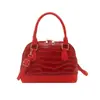 Bolsa com Estampa de Design, Bolsa de Mão Personalizada, Bolsa de Ombro de Couro Brilhante Moderna e Estilosa, Novo Modelo 2026, Bolsa Feminina de Luxo Leve