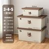 Caja de almacenamiento para el hogar, de plástico, de gran capacidad, gruesa, para guardar juguetes, ropa, armario de dormitorio, caja de dibujos animados