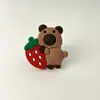 Anillo Lindo de Delfín Capibara Feng Shui Anillo Infantil Regalo Juguete