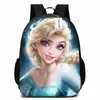 Mochila Escolar para Preescolar Princesa Congelada Aisha Sophia Niñas Mochila Infantil Escolar Dibujos Animados para Estudiantes de Primaria