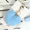 Colgante de Corazón de Peluche Bola de Pelo de Corazón Melocotón Llavero Colgante con Forma de Corazón Correa para Teléfono Móvil Colgante para Colgar en Bolsa Venta al por Mayor