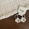 Presilha de Cabelo Laço com Contas de Estrela para Crianças, Elástico de Cabelo, Grampo de Cabelo, Presilha Lateral, Elástico