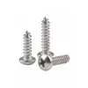 Tornillos Autorroscantes de Cabeza Redonda Phillips de Acero Inoxidable 304 en Stock M1~M6.3, Tamaño de Cabeza 1.8~5.2