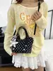 Bolsa Transversal 2026 Nova de Bolinhas para Mulheres, Versão Coreana Estilo Fresco Versátil Bolsa de Ombro, Bolsa Saco Moda Estudante
