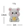 Transfronterizo Producto Nuevo Creativo Estilo Chino Figuras de los Doce Animales del Zodiaco Lindos Accesorios de Decoración DIY Mini Adornos de Escritorio