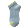 Calcetines sin costuras para niños en verano, Calcetines de malla finos con doble puño de moda para niños pequeños, Calcetines cortos de algodón de color liso para estudiantes de verano