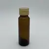 Frasco marrom de líquido oral selado frasco de enzima Frasco de vidro marrom à prova de luz para líquido oral Xarope Saúde medicamento sub-frasco