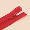 Zíper de Nylon Fechado Nº 3 Acessórios para Roupas Fita de Zíper Bolso de Calça Social Almofada Quadrada Acessórios de Zíper com Cabeça Quadrada