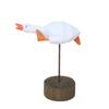 Enfeites de Pato Esculpidos em Madeira Feitos à Mão, Decorações de Mesa de Madeira, Presentes para Equipes de Night Market, Personalização no Atacado