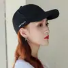 Chapéu de Sol Feminino Outono Estilo Coreano Fechamento Total Snapback Ajustável Marca Tendência Completamente Fechado Chapéu de Sol de Outono