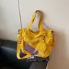 Bolso Grande Casual para Mujer 2025 Nueva Moda Bolso de Hombro Versátil Bolso Tote de Gran Capacidad Bolso Cruzado para Clase y Viajes
