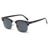 Gafas de sol polarizadas retro vintage 3016 al por mayor por fabricante de exportación, nuevo estilo metálico para hombres y mujeres con película de color tachonada
