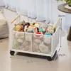 Armário de TV Suspenso Abaixo Artefato de Armazenamento Cocho de Porco Caixa de Armazenamento Cesta de Armazenamento de Brinquedos Infantis Carrinho Pequeno Móvel de Grande Capacidade