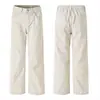 Pantalones Casuales Rectos Lavados Estilo Retro Americano para Hombre, Pierna Ancha Holgada, Pantalones Largos para Todas las Estaciones, Versátiles, Cargo, Mezclilla, Baggy, Largo hasta el Piso