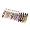 Pinzas para el pelo básicas estilo coreano, pinzas para flequillo lateral, pinzas de cocodrilo sin costuras de colores dopamina, accesorios para el pelo primavera-verano para niñas
