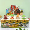 Novo Estilo Gato Trazedor de Sorte Gema de Cristal Caixa Surpresa Fofo Criativo Tendência Brinquedo Figura de Ação Ornamento de Mesa Presente