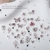 Acessórios Explosivos para Nail Art de Varinha Mágica da Sailor Moon Diamante Rosa Borboleta Amor Urso Tridimensional Liga Decoração de Unha