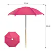 Sombrilla Protectora Solar Plateada para Plantas y Flores de Amazon Transfronteriza, Sombrilla de Protección Solar para Maceta de Flores de Bonsái, Mini Sombrilla para Plantas Suculentas