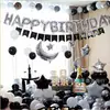 Fiesta de Cumpleaños Fiesta Niñas Niños Escena Diseño Fondo Pared Globo Año de Niño Tema Decoraciones